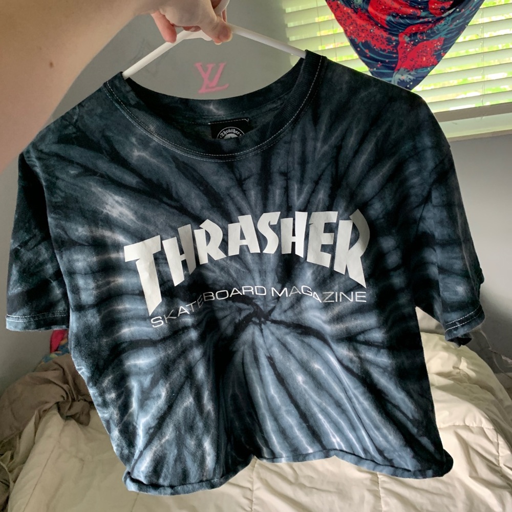 Cut-Cropped Trasher Tshirt